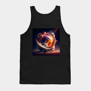 Universe Multidimensional Galaxy Tank Top